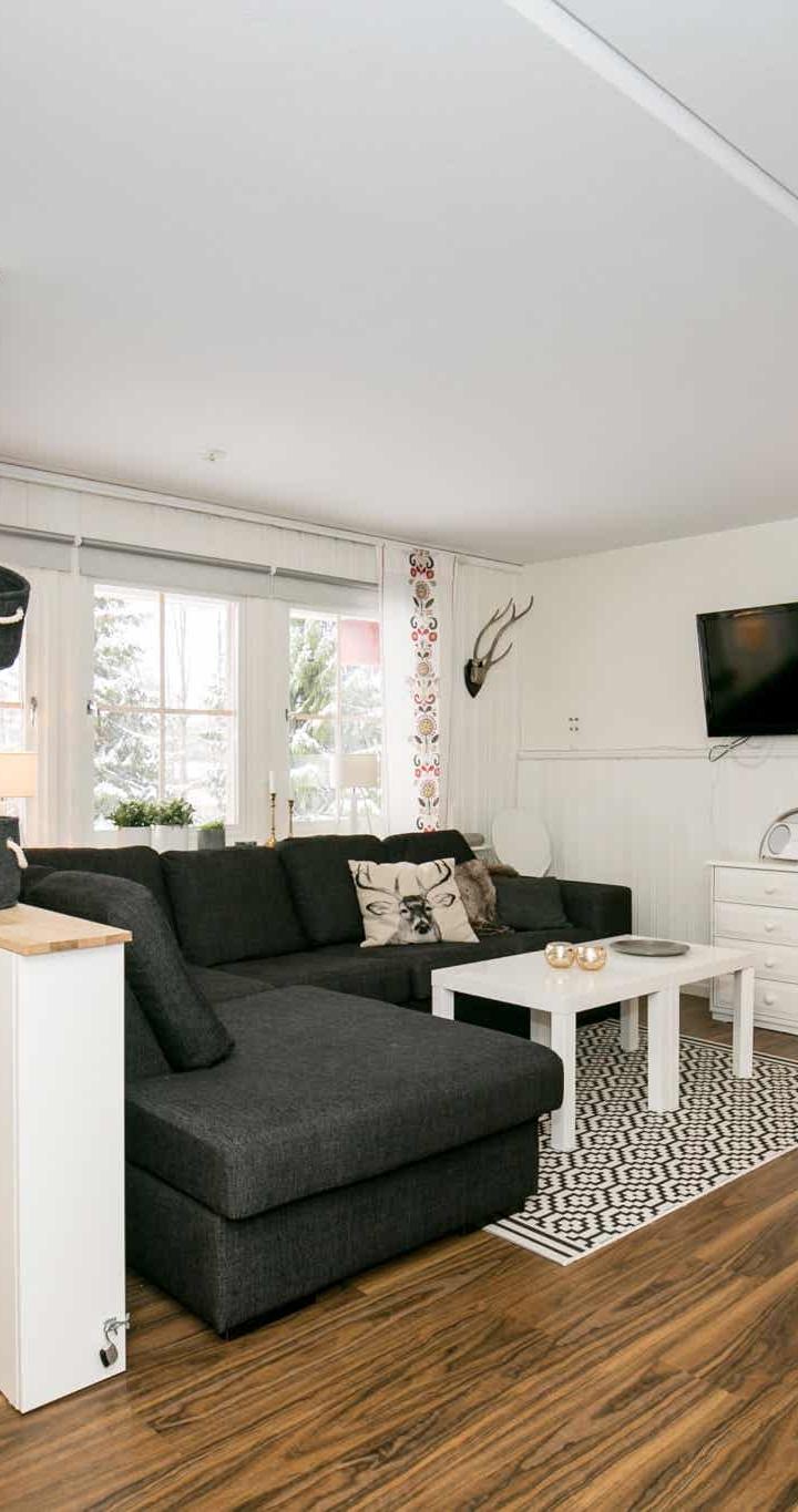 Björnen – Renen 6E – 2 soveværelser, 4 senge, 42m2 – Renen Björnen