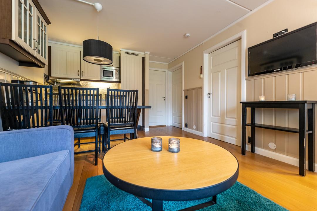 Lindvallen - Gula Byn 407 C - 2 soveværelser, 6 senge, 45m2 – Gusjösätern