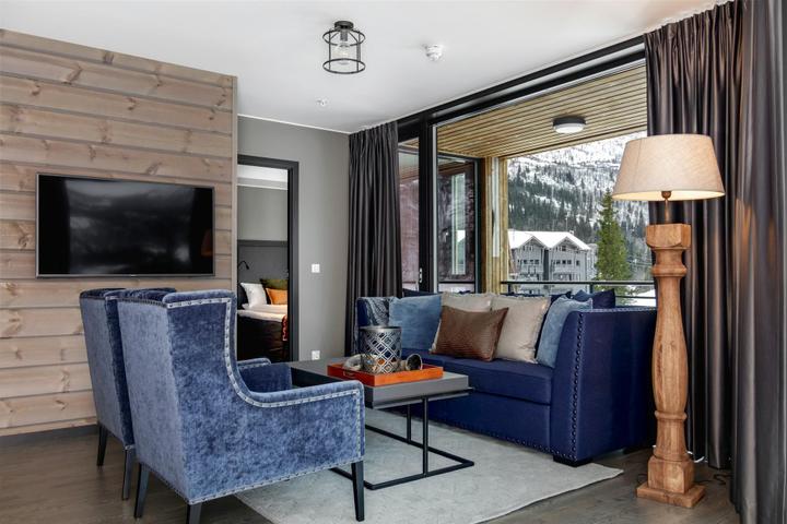 Hemsedal Skisenter - SKISTAR LODGE SUITES 4105 - 2 soveværelser, 6 senge, 70m2 – SkiStar Lodge Suites