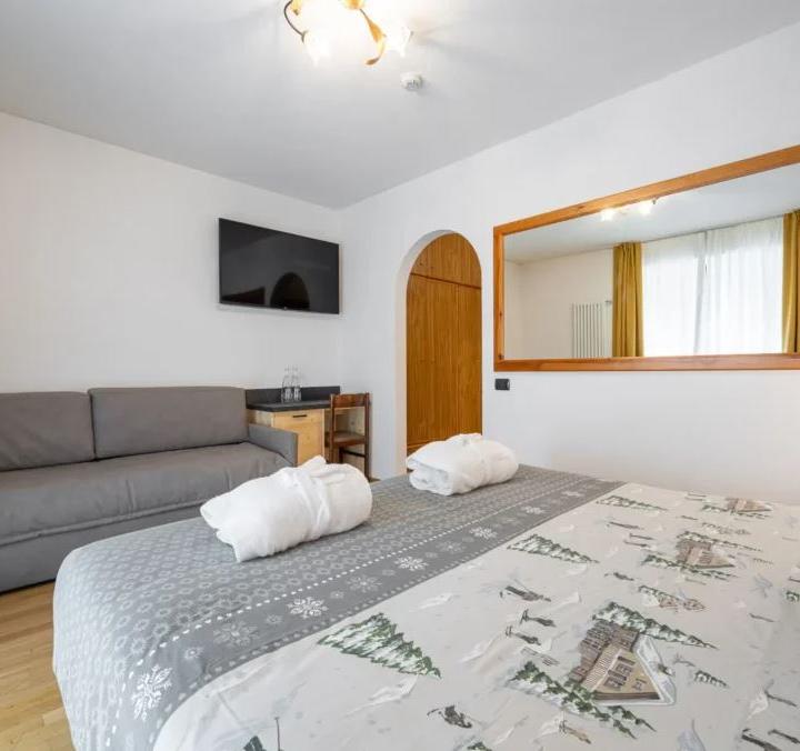Klassisk 3-sengsværelse – Family Hotel Il Caminetto