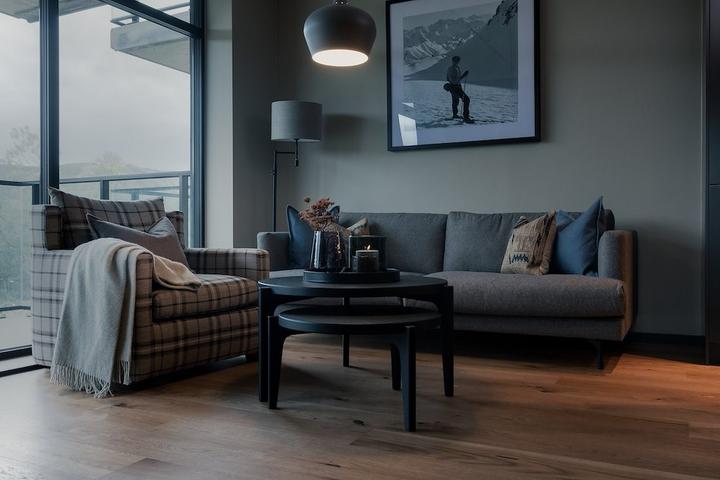 2-værelses lejlighed ”Fjellandsbyen” max 2 pers. – Highland Lodge (1/4)