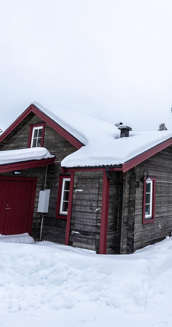Hundfjället – UTKIKSSTIGEN 18 – 3 soveværelser, 8 senge, 100m2 – Horizon Lodge