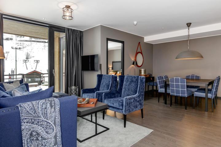 Hemsedal Skisenter - SKISTAR LODGE SUITES 4116 SKI VIEW - 2 soveværelser, 6 senge, 65m2 – SkiStar Lodge Suites