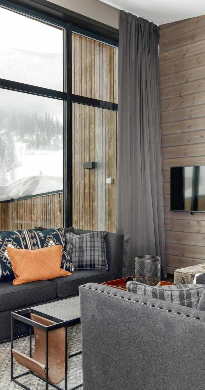 Hemsedal Skisenter – SKISTAR LODGE SUITES TOP VIEW 5102 – 3 soveværelser, 8 senge, 100m2 – Skistar Lodge Hemsedal Suite Mountain View