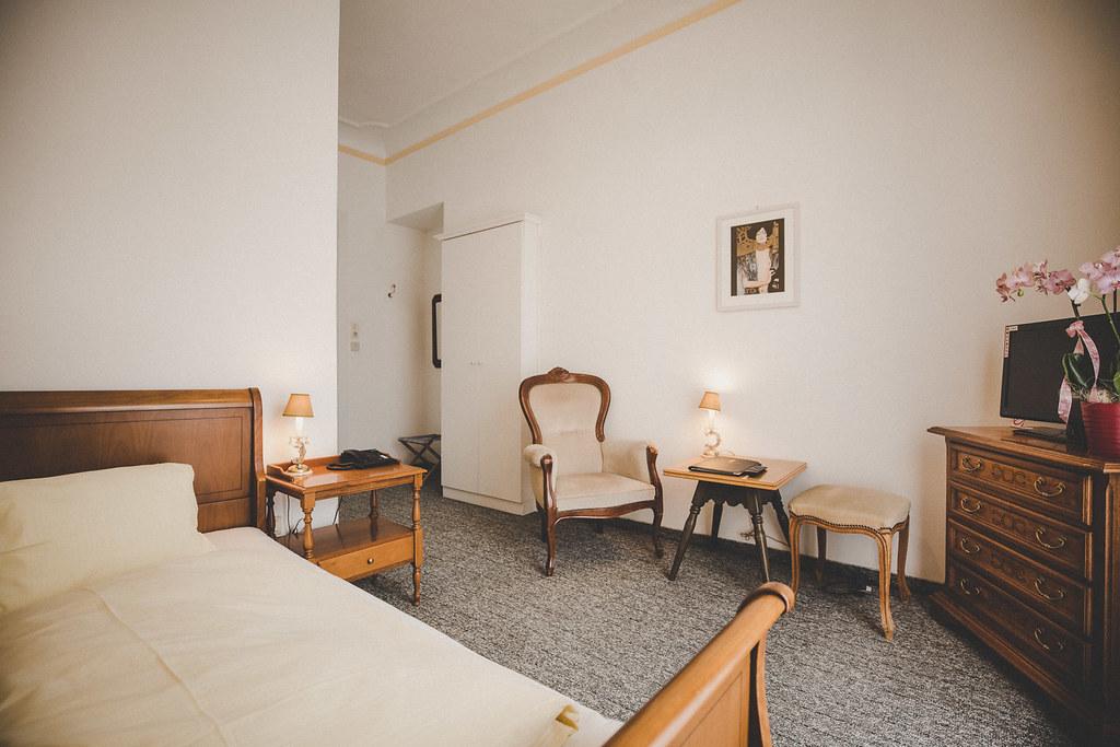 Enkelrum med balkong – Hotell Mozart