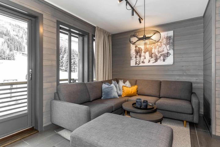 Hemsedal Skisenter – SKISTAR LODGE ALPIN 203 SKI VIEW – 3 soveværelser, 8 senge, 67m2 – SkiStar Lodge Hemsedal Mountain View (1/29)