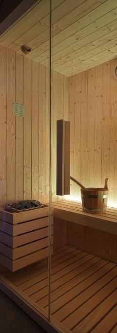 Suite med spabad, sauna og balkon – Baita Montana