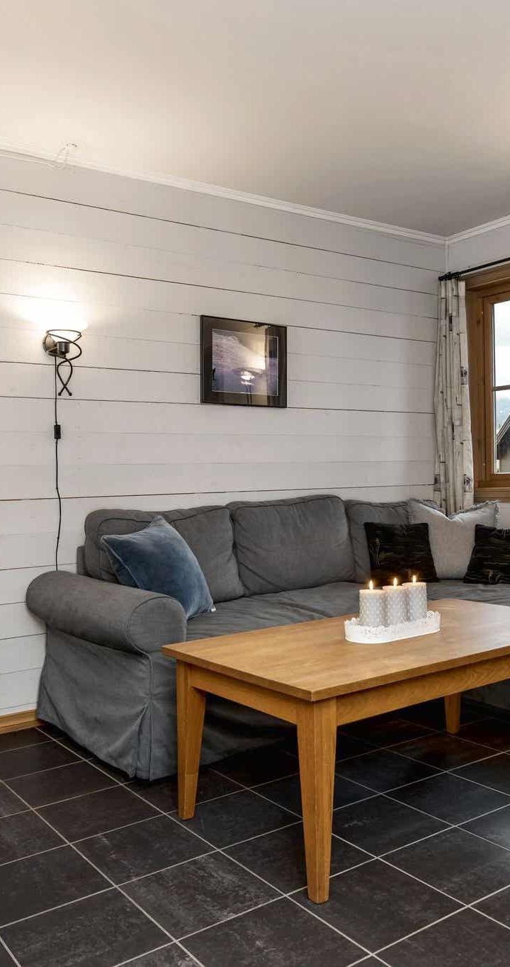 Hemsedal Skisenter – SKARSNUTEN 255 – 2 soveværelser, 5 senge, 46m2 – Skarsnuten