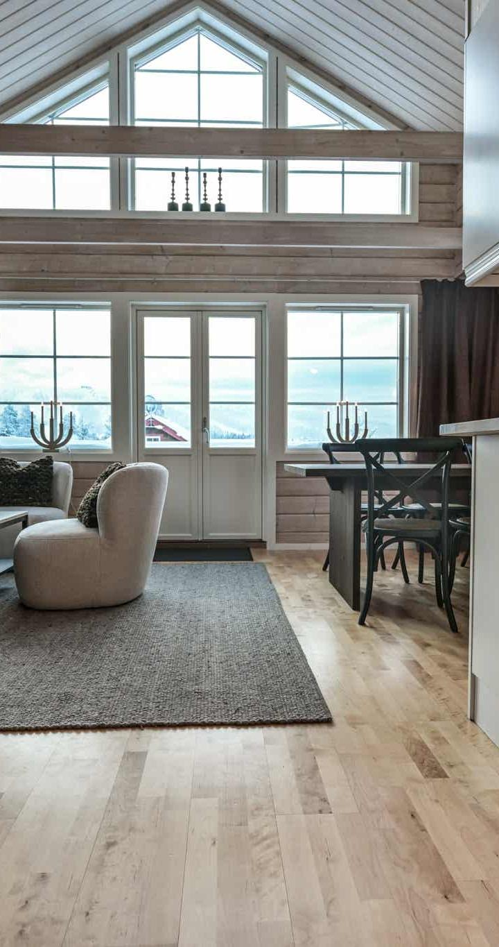 Hundfjället – BLICKSTIGEN 16 – 3 soveværelser, 8 senge, 100m2 – Horizon Lodge