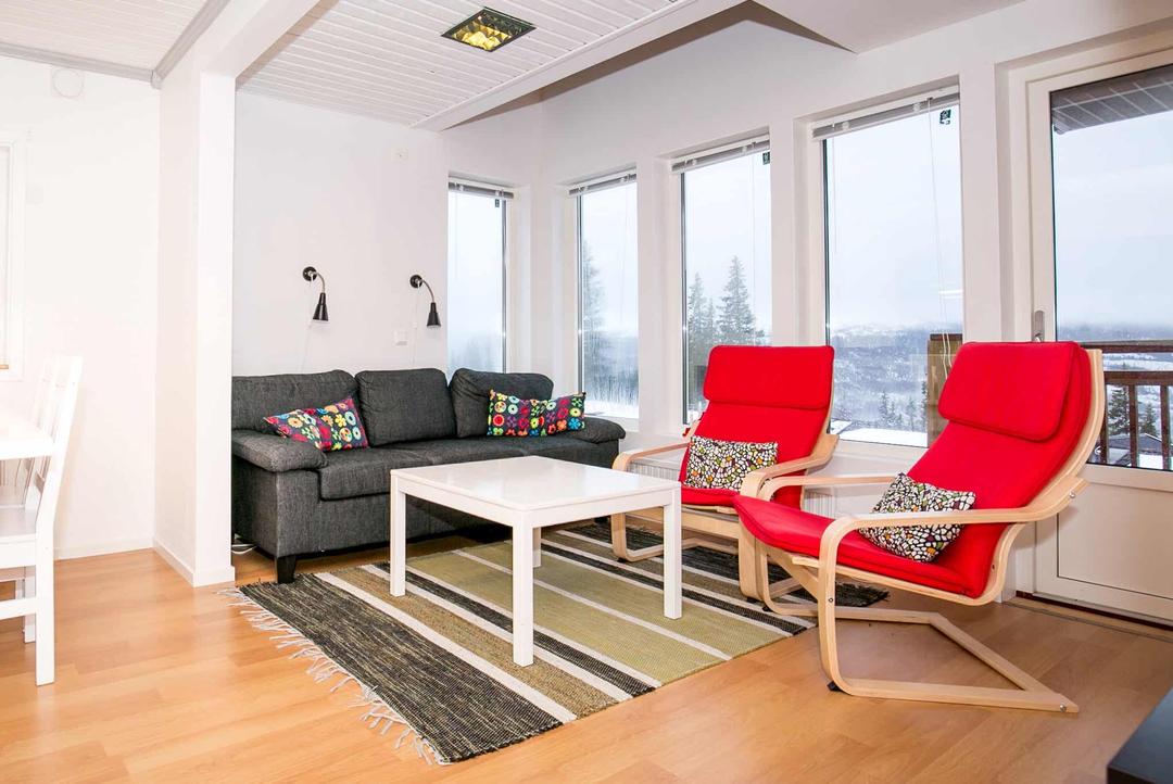 Björnen - Mården 24B - 2 sovrum, 4 bäddar, 57m2 – Mården