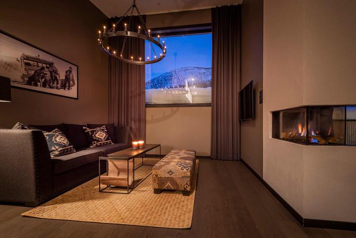 Hemsedal Skisenter – SKISTAR LODGE SUITES TOP VIEW 5105 – 2 soveværelser, 4 senge, 75m2 – Skistar Lodge Hemsedal Suite Mountain View (1/22)