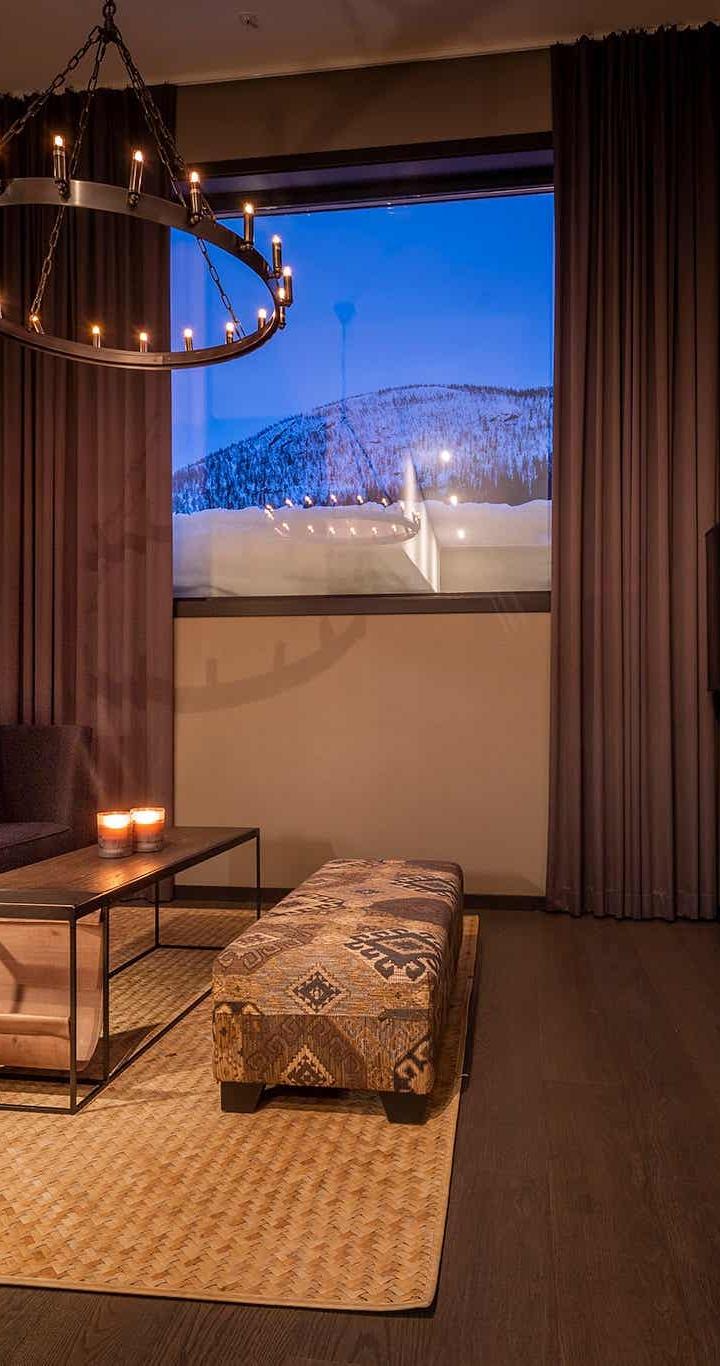 Hemsedal Skisenter – SKISTAR LODGE SUITES TOP VIEW 5105 – 2 soveværelser, 4 senge, 75m2 – Skistar Lodge Hemsedal Suite Mountain View