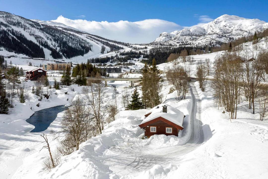 Hemsedal Skisenter - HAGABU - 3 soveværelser, 8 senge, 80m2 – Hytter Hemsedal Skisenter