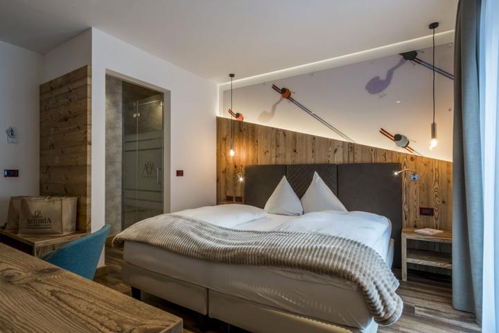 Superior dobbelt- eller 2-sengsværelse med panoramaudsigt – Hotel Astoria (Canazei) (1/4)