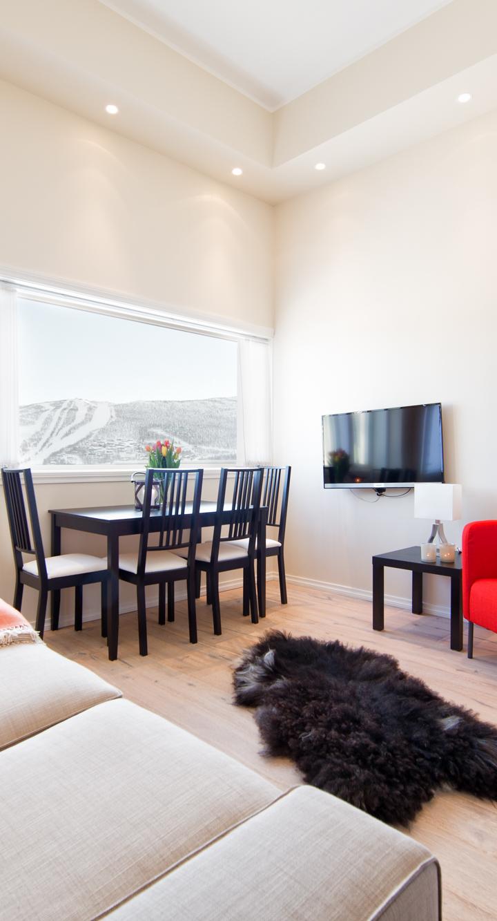 2-værelses lejlighed ”bygning A” max 4 pers. – Ustedalen Hotel og Resort