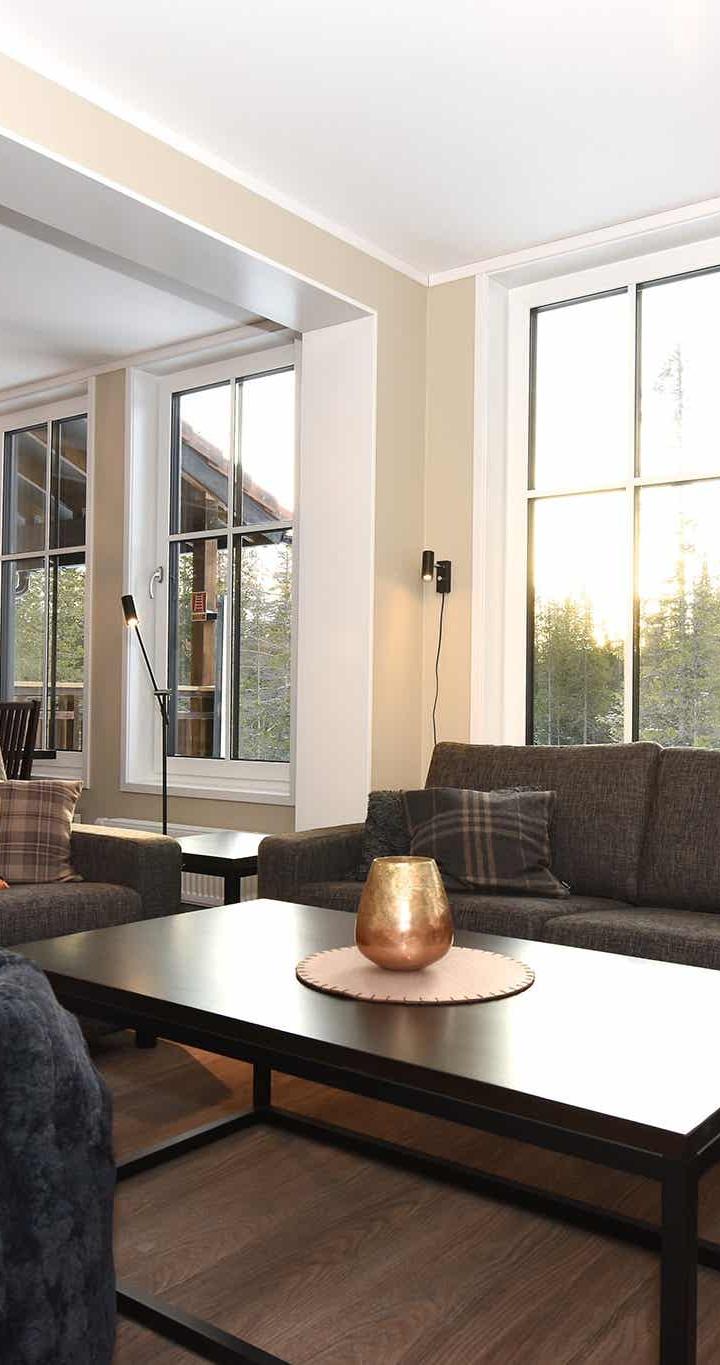 Lindvallen – Ski House 303: 10 – 6 soveværelser, 14 senge, 140m2 – Ski House 303