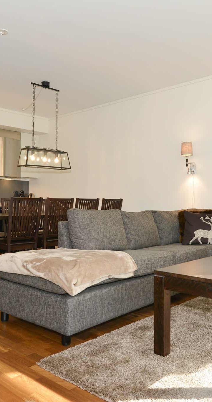 Lindvallen – Ski Apartment 2D – 3 soveværelser, 8 senge, 83m2 – Ski Apartments Lindvallen