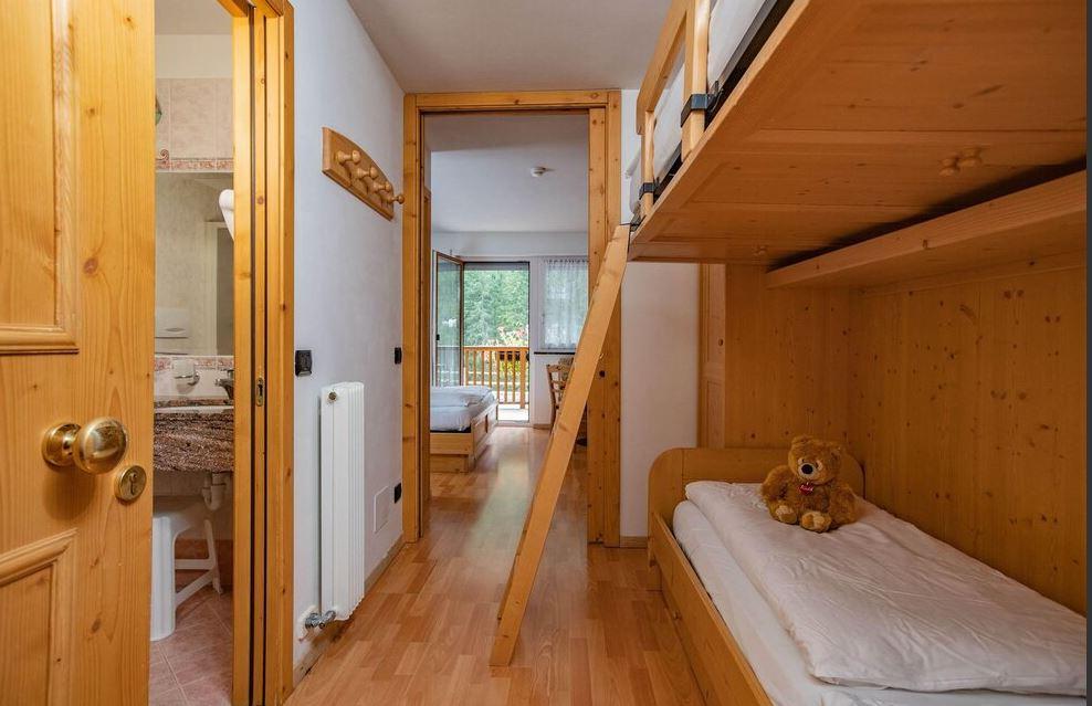 Panorama studiolejlighed med balkon (udsigt mod bjergene) max 4 pers. – Garni Aparthotel Princess (Penia)