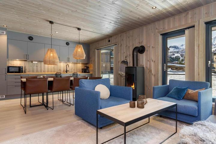 Hemsedal Skisenter – Fjellnest F101 – 3 soveværelser, 8 senge, 71m2 – Fjellnest (1/26)