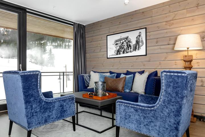 Hemsedal Skisenter - SKISTAR LODGE SUITES 2112 SKI VIEW - 2 soveværelser, 6 senge, 65m2 – SkiStar Lodge Suites