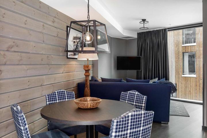 Hemsedal Skisenter – SKISTAR LODGE SUITES STUDIO 2106 SKIVIEW – 1 soveværelser, 2 senge, 49m2 – SkiStar Lodge Hemsedal Studio Mountain View (1/24)