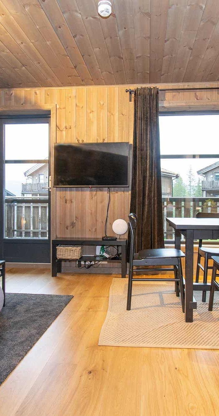 Turistsenteret – Trysiltunet 6B – 3 soveværelser, 8 senge, 80m2 – Trysiltunet