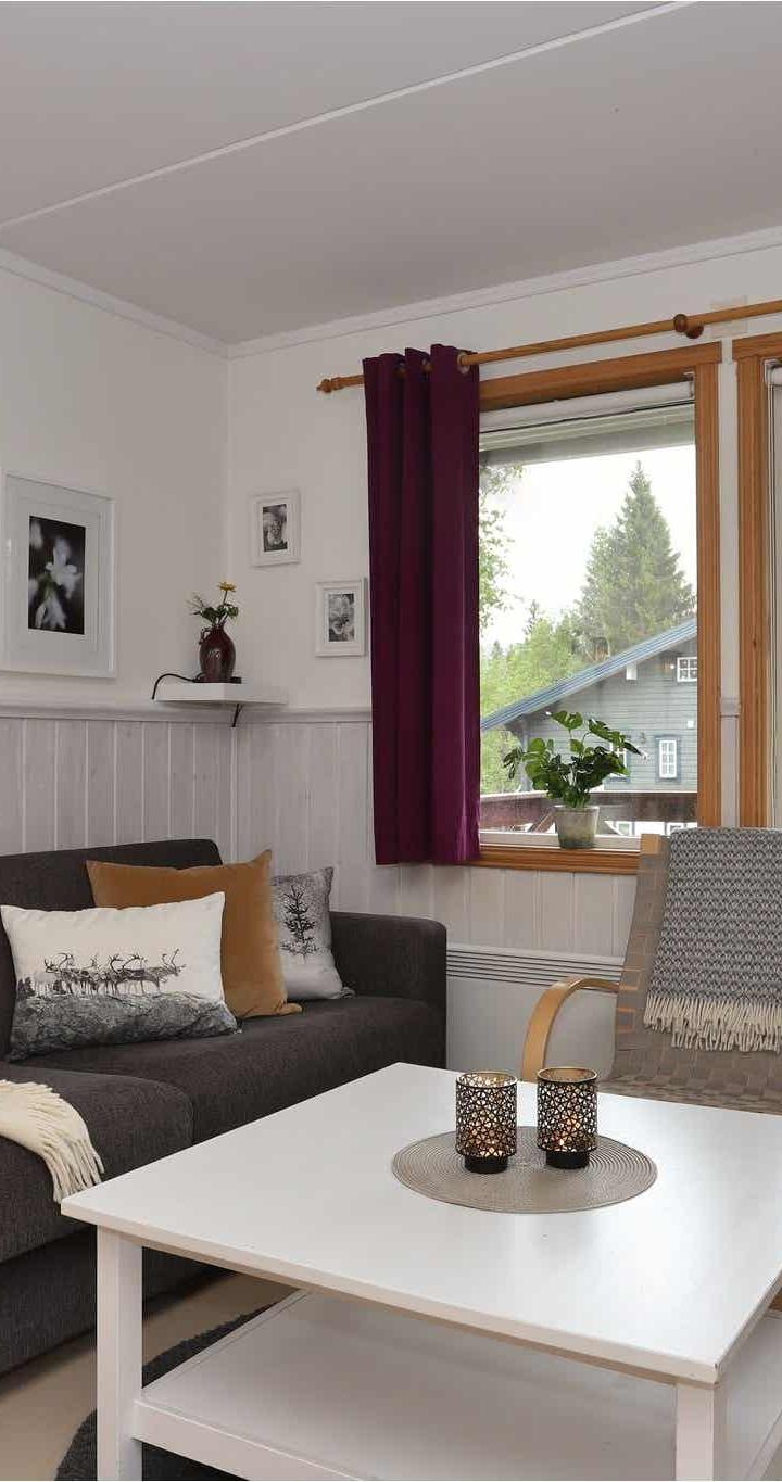 Tegefjäll – Nedre Bäcken 11C – 2 soveværelser, 4 senge, 40m2 – Bäcken