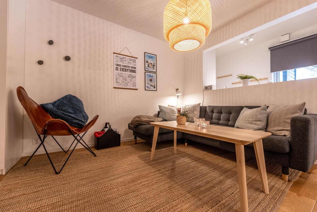 Lindvallen - Brandmossvägen 12 D - 2 sovrum, 5 sängar, 55m2 – Bränna mossor
