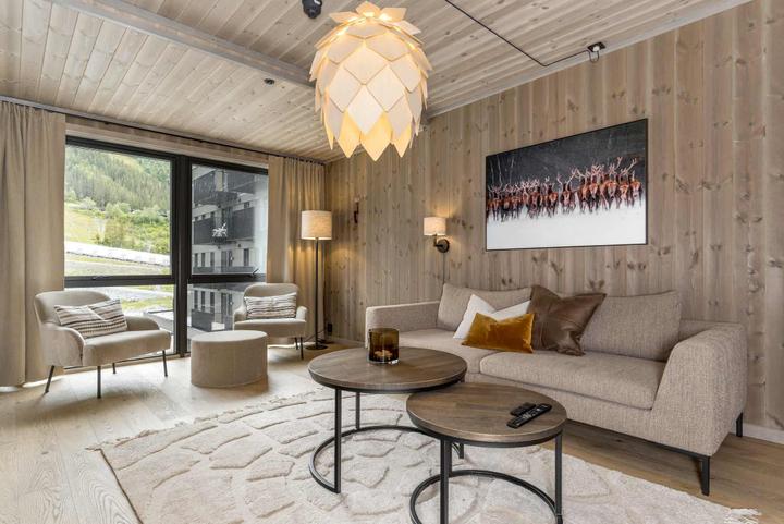 Hemsedal Skisenter – Fjellandsbyen Hemsedal B301 – 2 soveværelser, 6 senge, 61m2 – Fjellandsbyen (1/25)
