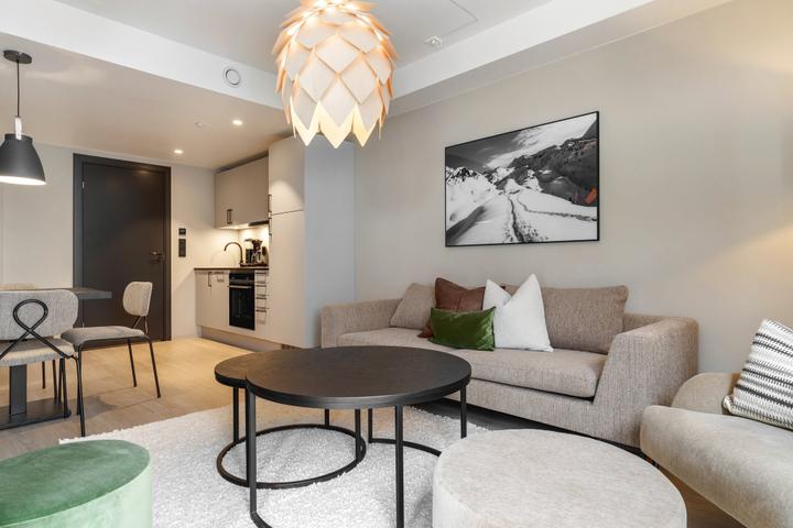 Hemsedal Skisenter - Fjellandsbyen Hemsedal Studio A205 - 0 soveværelser, 3 senge, 34m2 – Fjellandsbyen (1/8)