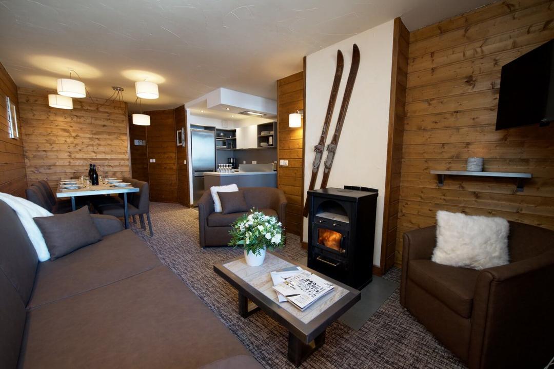 5-værelses lejlighed til 8 personer – Residence Chalet Val 2400****