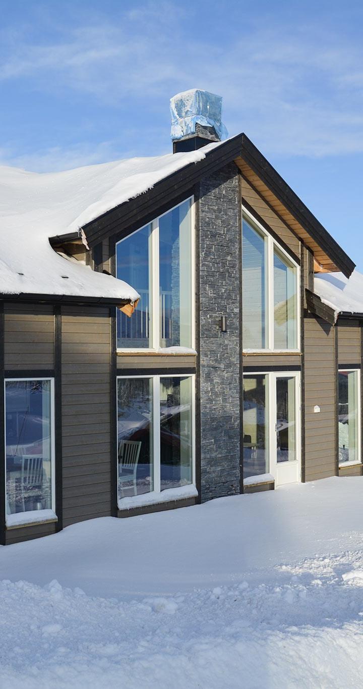 Høyfjellssenteret – SKURUFJELLET HYTTER 1180B  – 4 soveværelser, 10 senge, 95m2 – Skurufjellet hytter