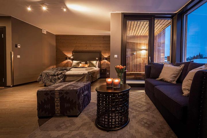 Hemsedal Skisenter – SKISTAR LODGE SUITES HOTEL 2118 SKI VIEW – 0 soveværelser, 2 senge, 40m2 – SkiStar Lodge Hemsedal Hotel Mountain View (1/16)