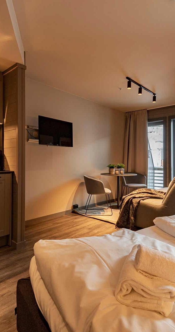 Hemsedal Skisenter – SKISTAR LODGE ALPIN STUDIO 217 SKI VIEW – 0 soveværelser, 2 senge, 28m2 – SkiStar Lodge Hemsedal Studio Mountain View