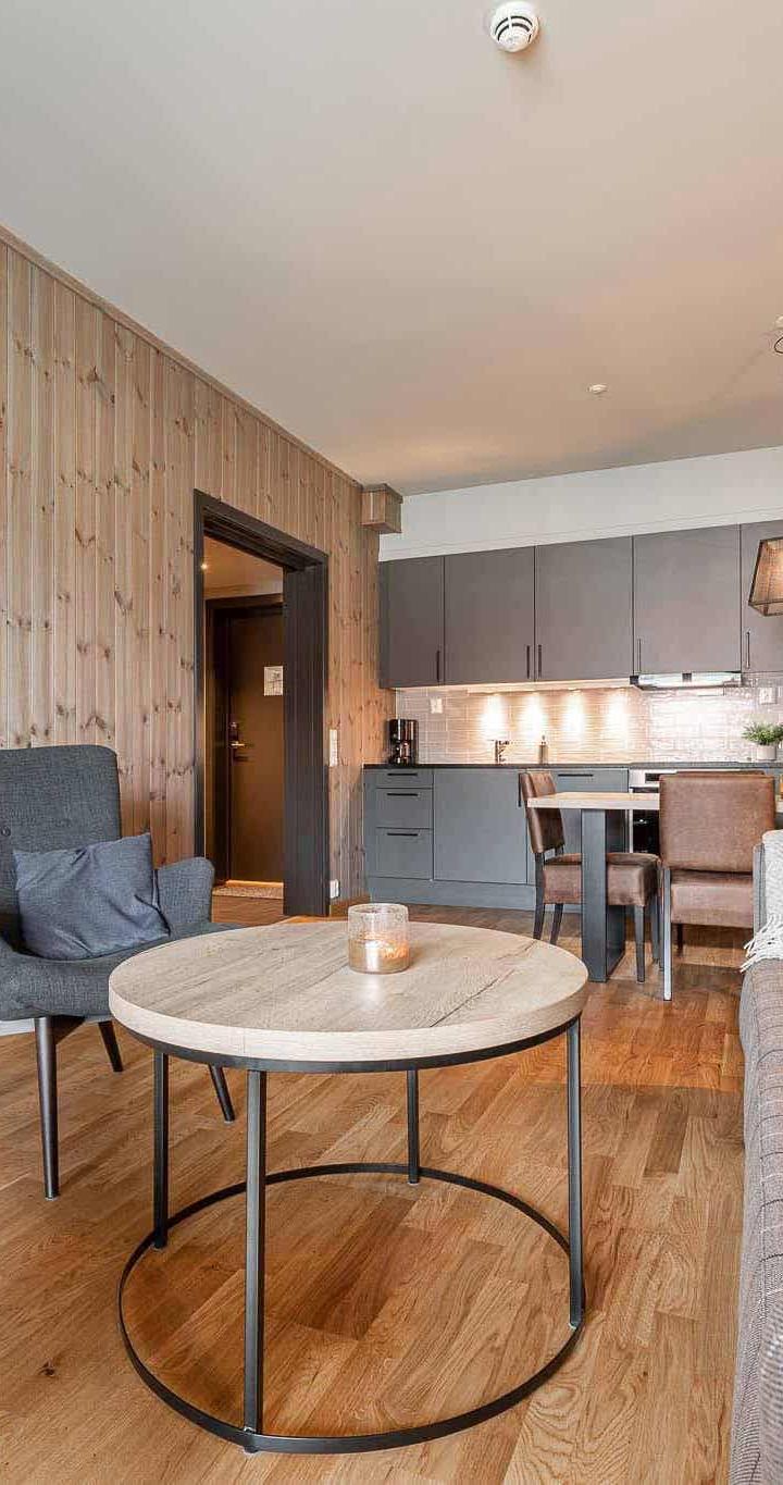Turistsenteret – The Lodge Trysil A 106 – 2 soveværelser, 4 senge, 56m2 – The Lodge Trysil