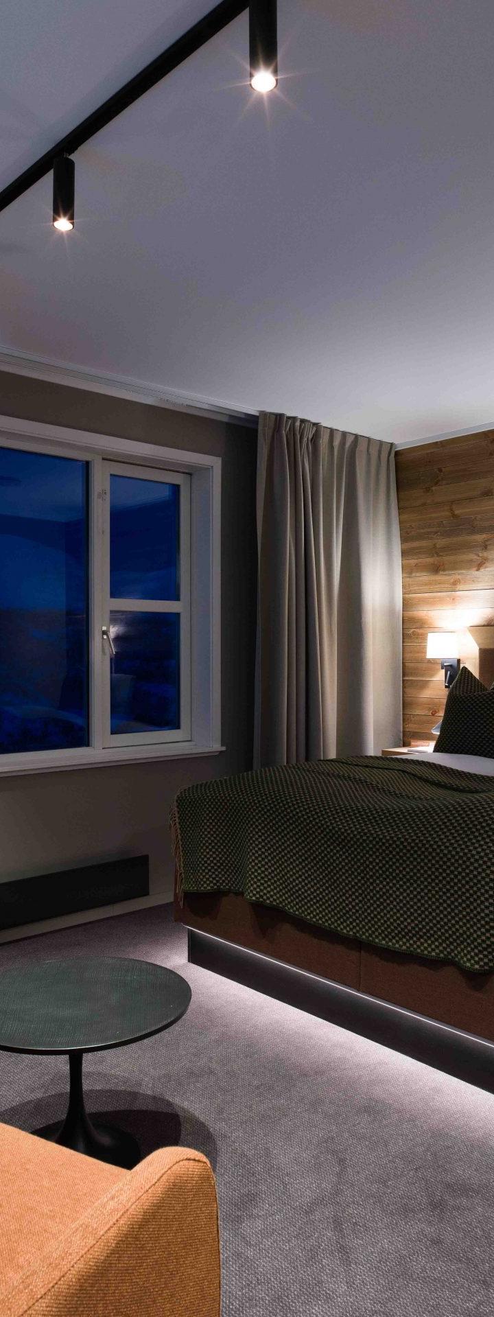 Dobbeltværelse m fjeldudsigt max 3 pers. – Skarsnuten Hotel