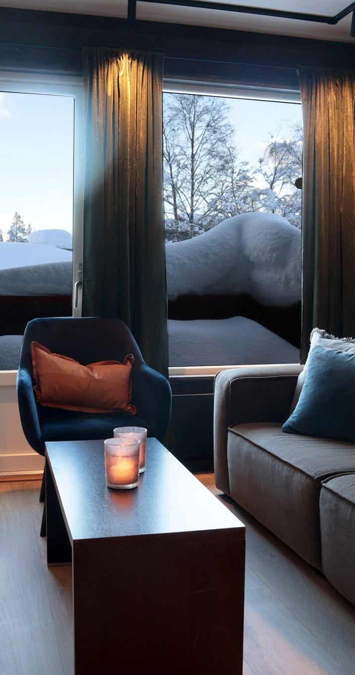 Hemsedal Skisenter – Mølla 101 (Møllestubben 1) – 2 soveværelser, 4 senge, 40m2 – Mølla apartment