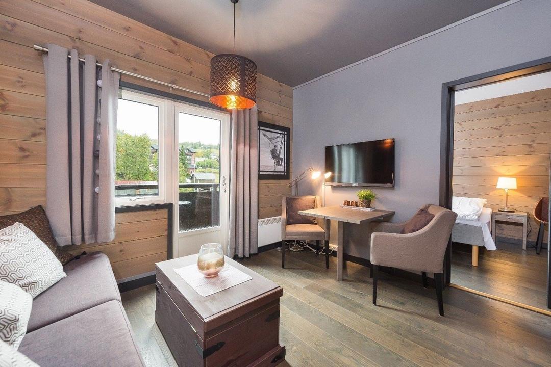 Familielejlighed med 1 soveværelse – Highland Lodge