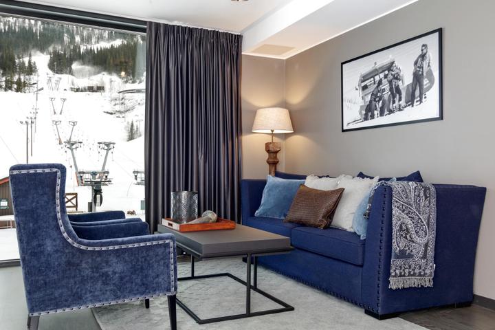Hemsedal Skisenter - SKISTAR LODGE SUITES 4117 SKI VIEW - 2 soveværelser, 6 senge, 65m2 – SkiStar Lodge Suites