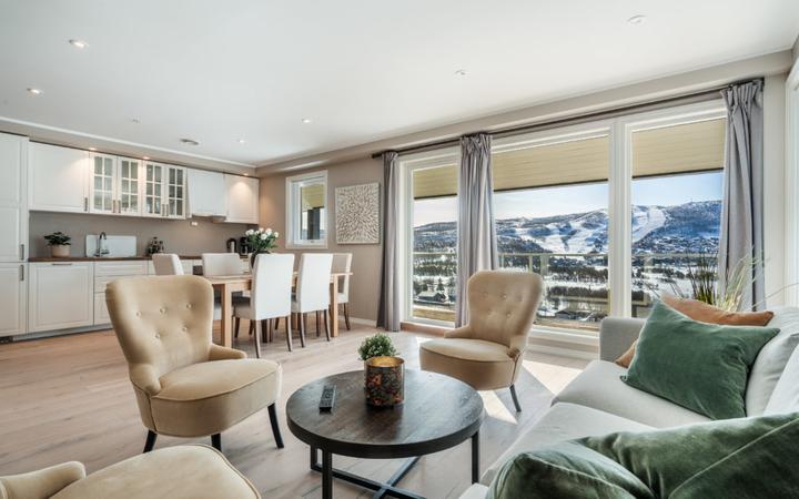 4-værelses m 2 bad lejlighed ”bygning D” max 6 pers. – Ustedalen Hotel og Resort (1/8)