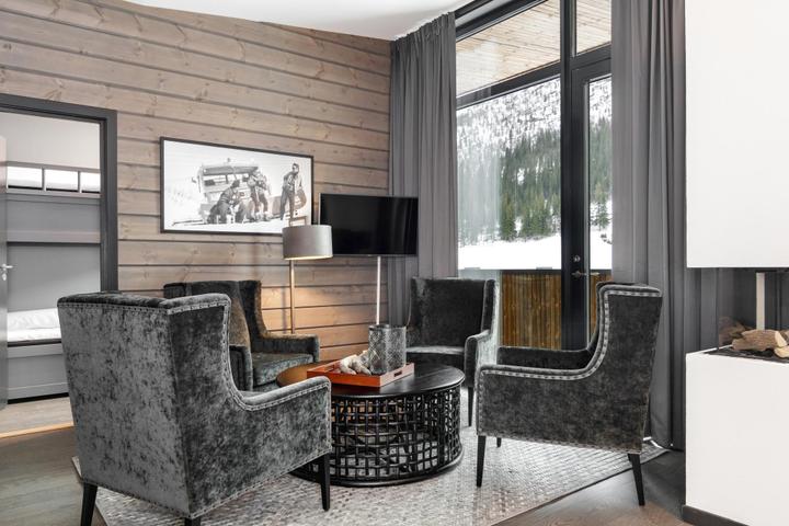 Hemsedal Skisenter - SKISTAR LODGE SUITES TOP VIEW 5203 - 2 soveværelser, 4 senge, 60m2 – SkiStar Lodge Suites