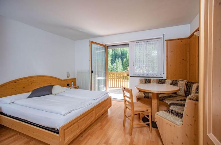 Studiolejlighed med balkon eller have 30 m2 max 3 pers. – Garni Aparthotel Princess (Penia) (1/3)