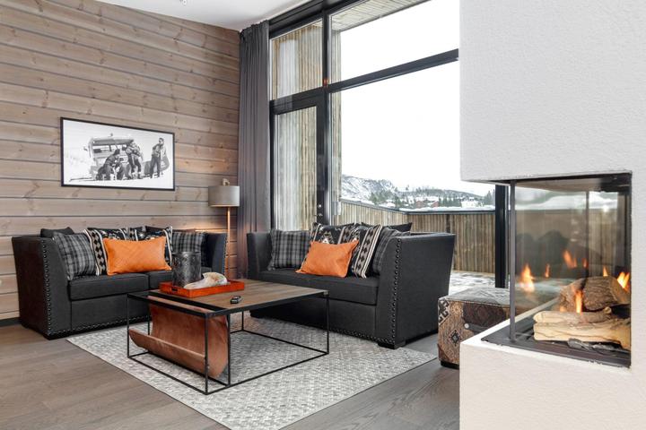 Hemsedal Skisenter - SKISTAR LODGE SUITES TOP VIEW 5103 - 3 soveværelser, 8 senge, 100m2 – SkiStar Lodge Suites