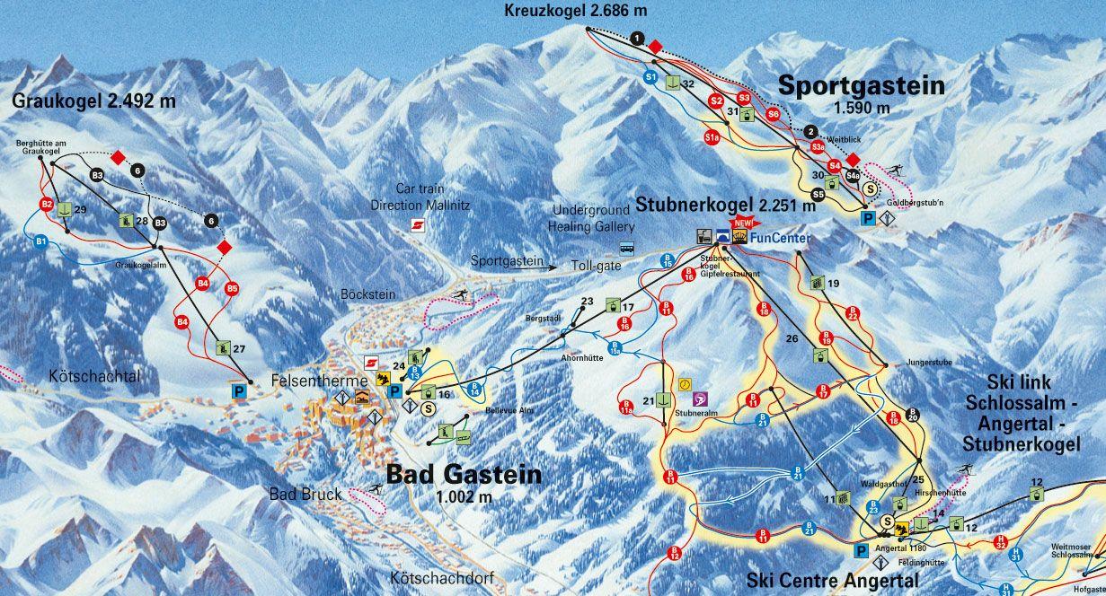Bad Gastein - Skidpass