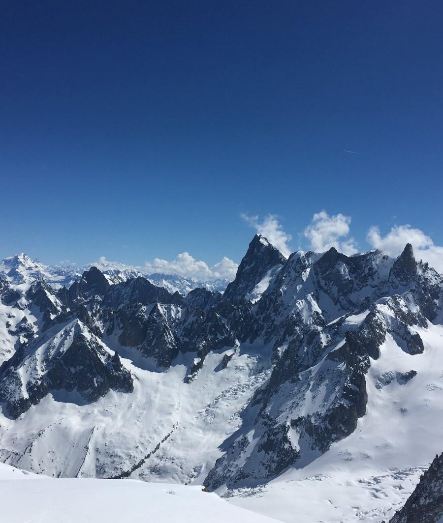 Skidsemester i Chamonix