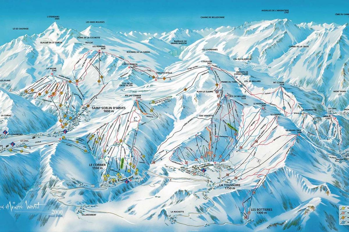 Skirejser til La Toussuire: Her får du virkelig noget for pengene!