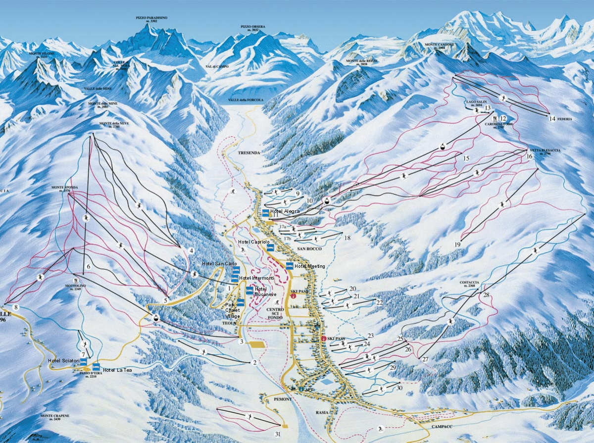 Skirejser til Livigno: Velpræparerede pister og ægte italiensk atmosfære