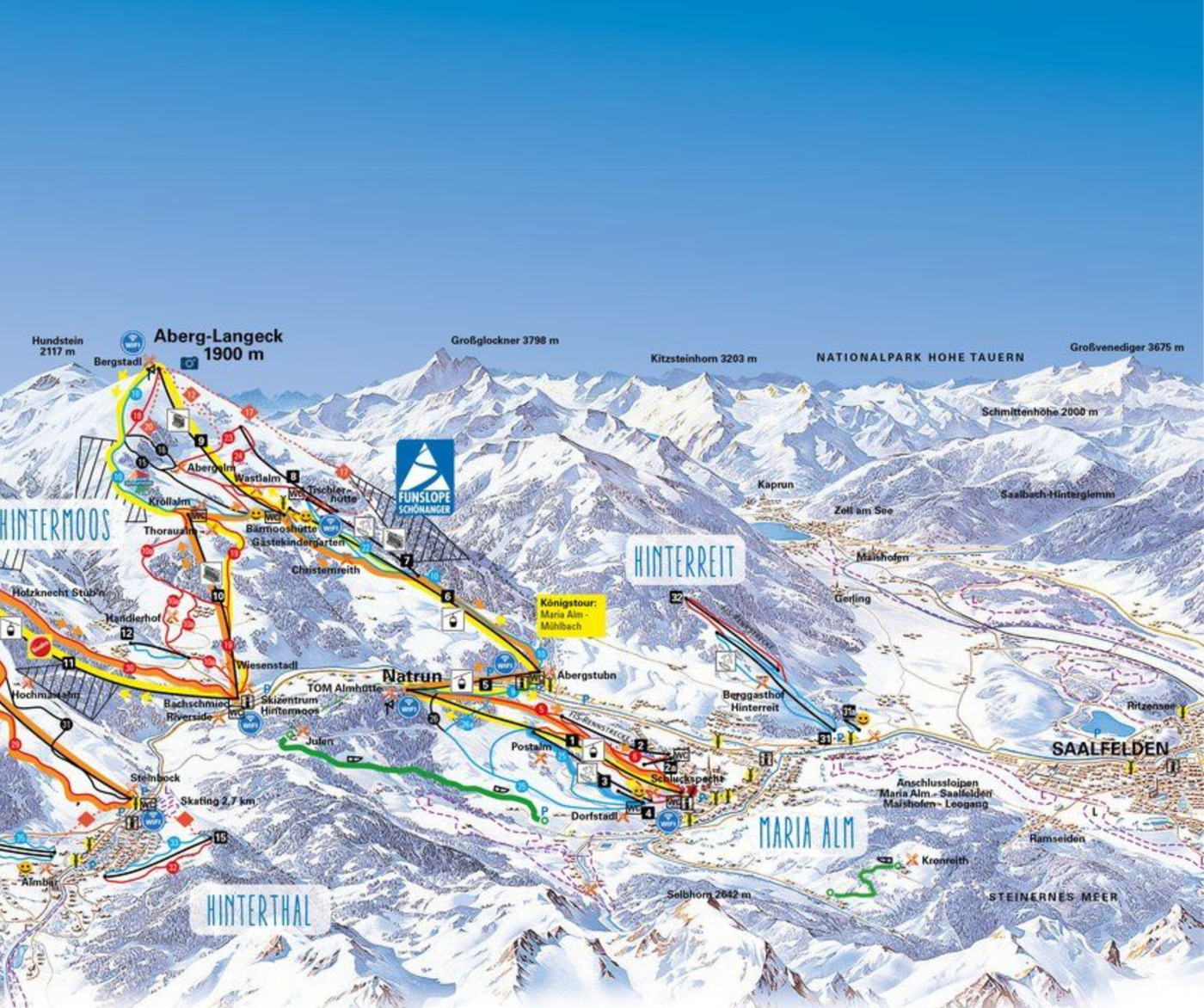 Maria Alm pistkarta