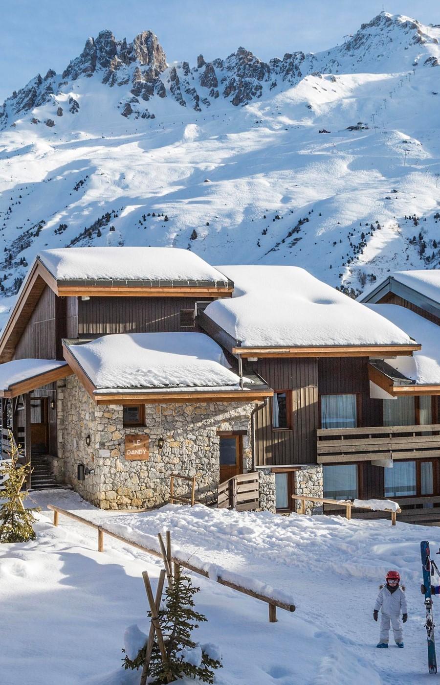 Skidsemester i Meribel