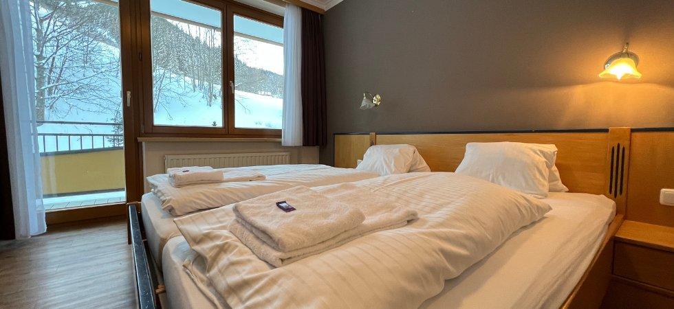 Skiferie i Saalbach - værelse på Herzblut